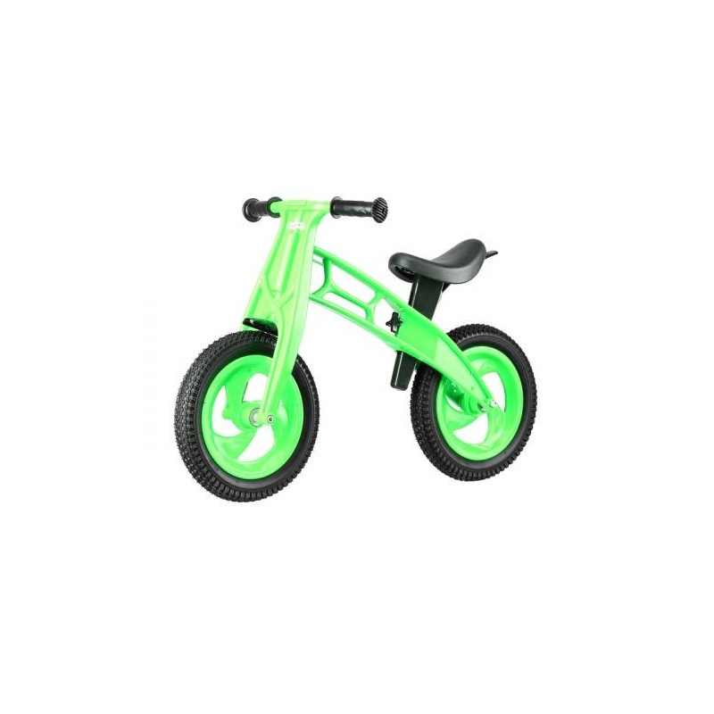 Біговел «Cross Bike» з надувними колесами 12", зелений