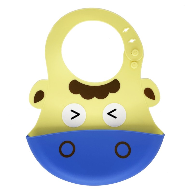 Дитячий слинявчик «Бичок» силіконовий