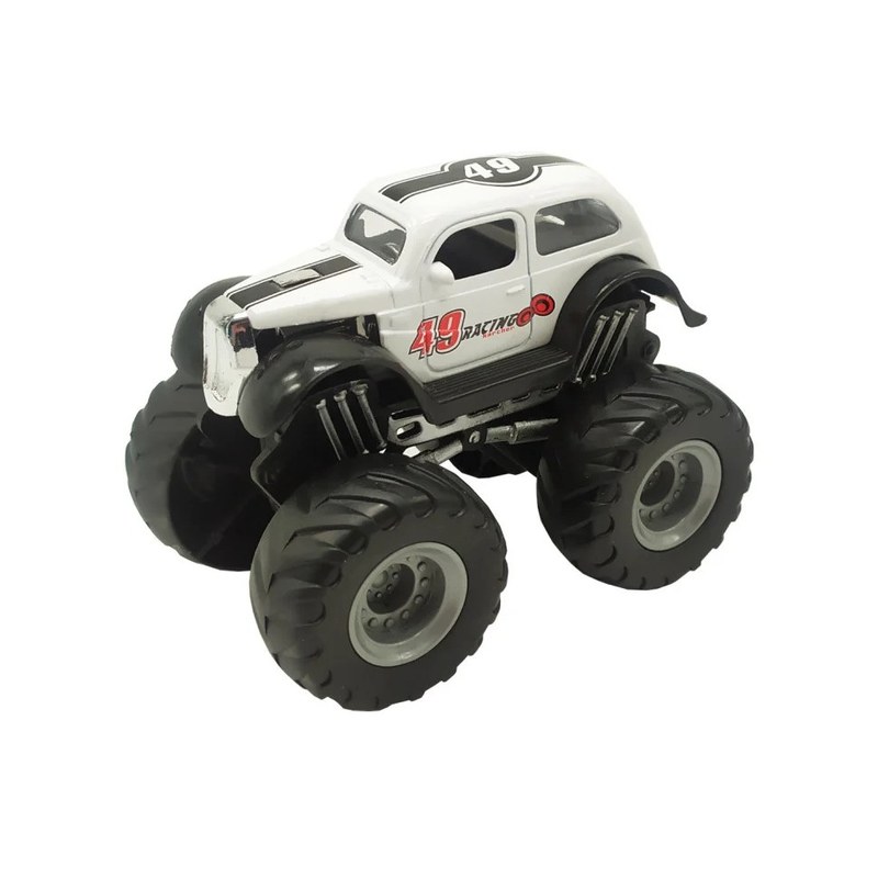 Дитяча машинка «Monster Car» АВТОПРОМ масштаб 1:50 Білий