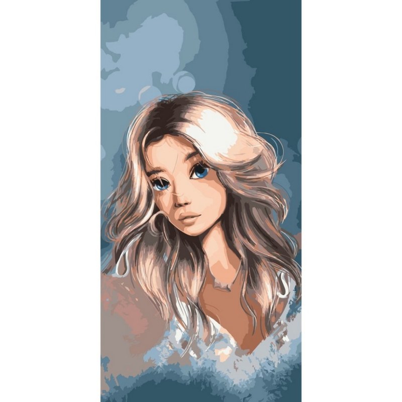 Картина за номерами «Досконала» ©DESHKO.NATASHA 40x80 см