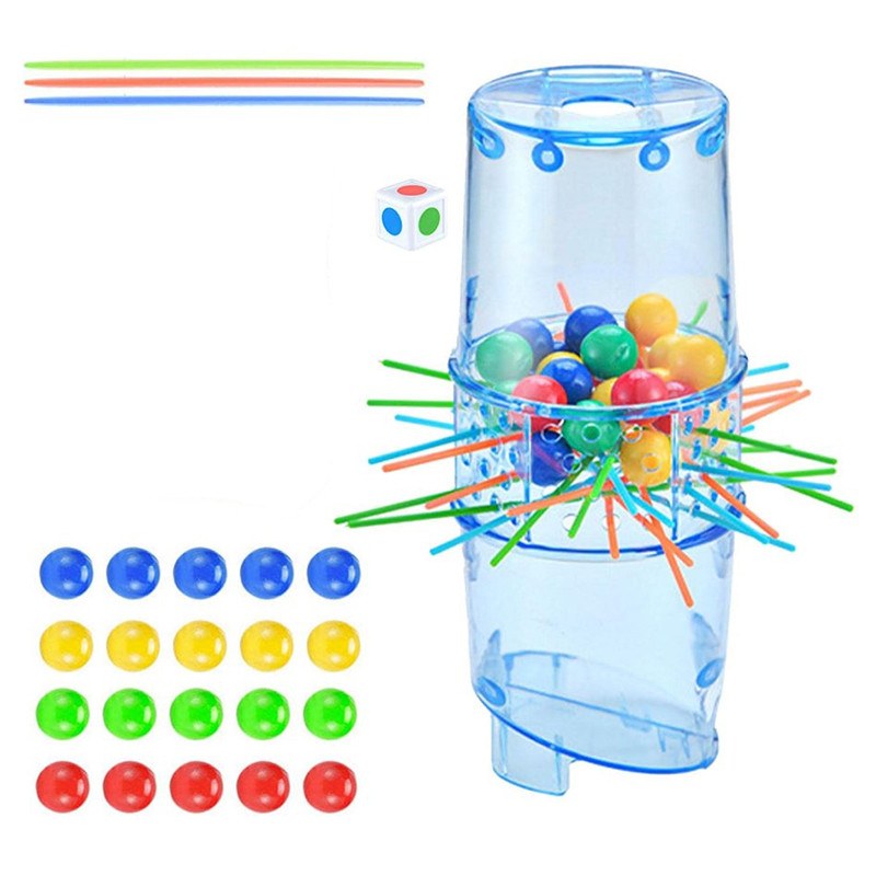 Настільна гра «Trick Stick», кульки, кубик, палички