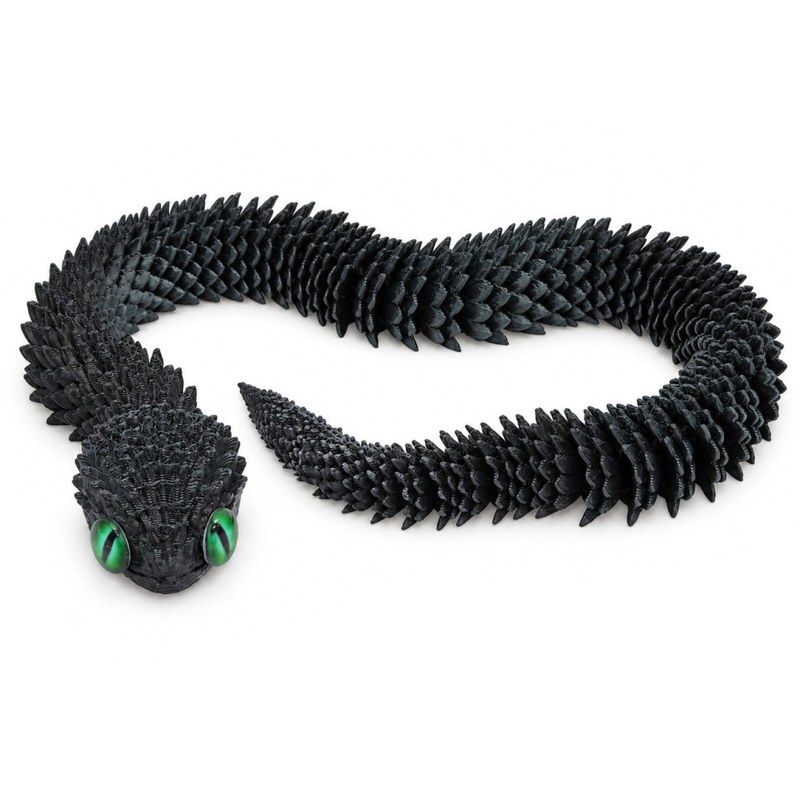Дитяча іграшка-антистрес Змія SN2-5, 3D-друк, 45 см