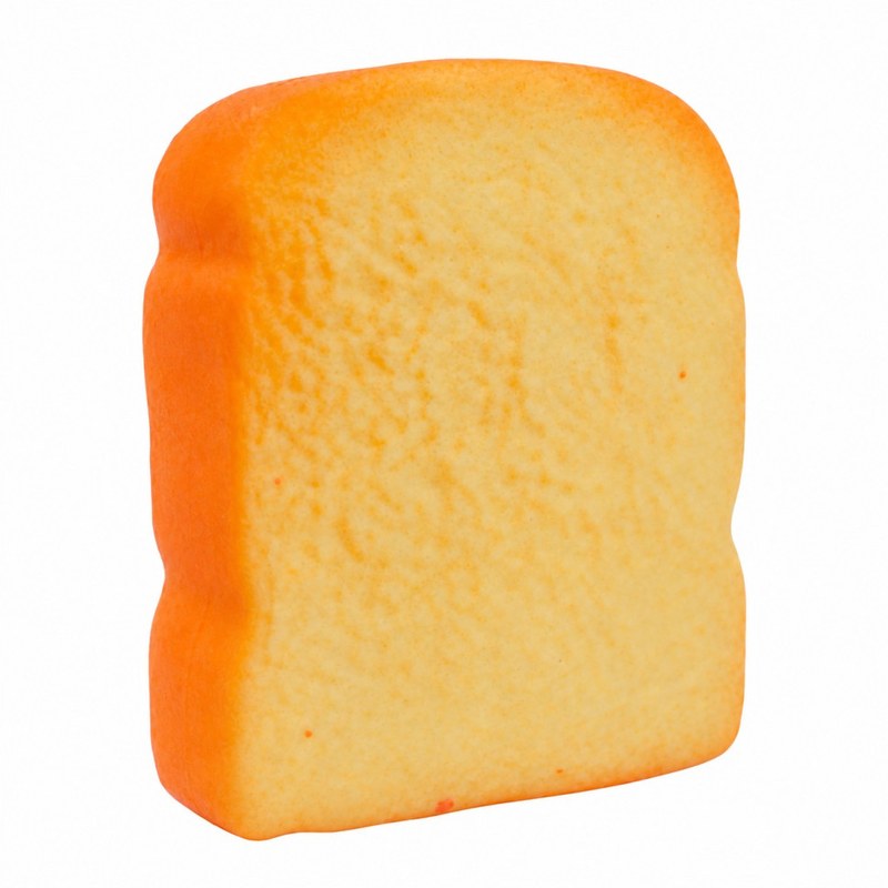 Дитяча іграшка сквіш-антистрес «Хліб тост» SQ-BREAD розмір 6,5 х1, 5х8, 5 см