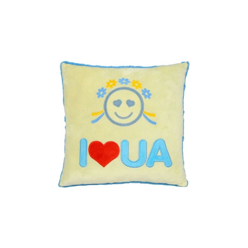 Подушка декоративна «I love UA»